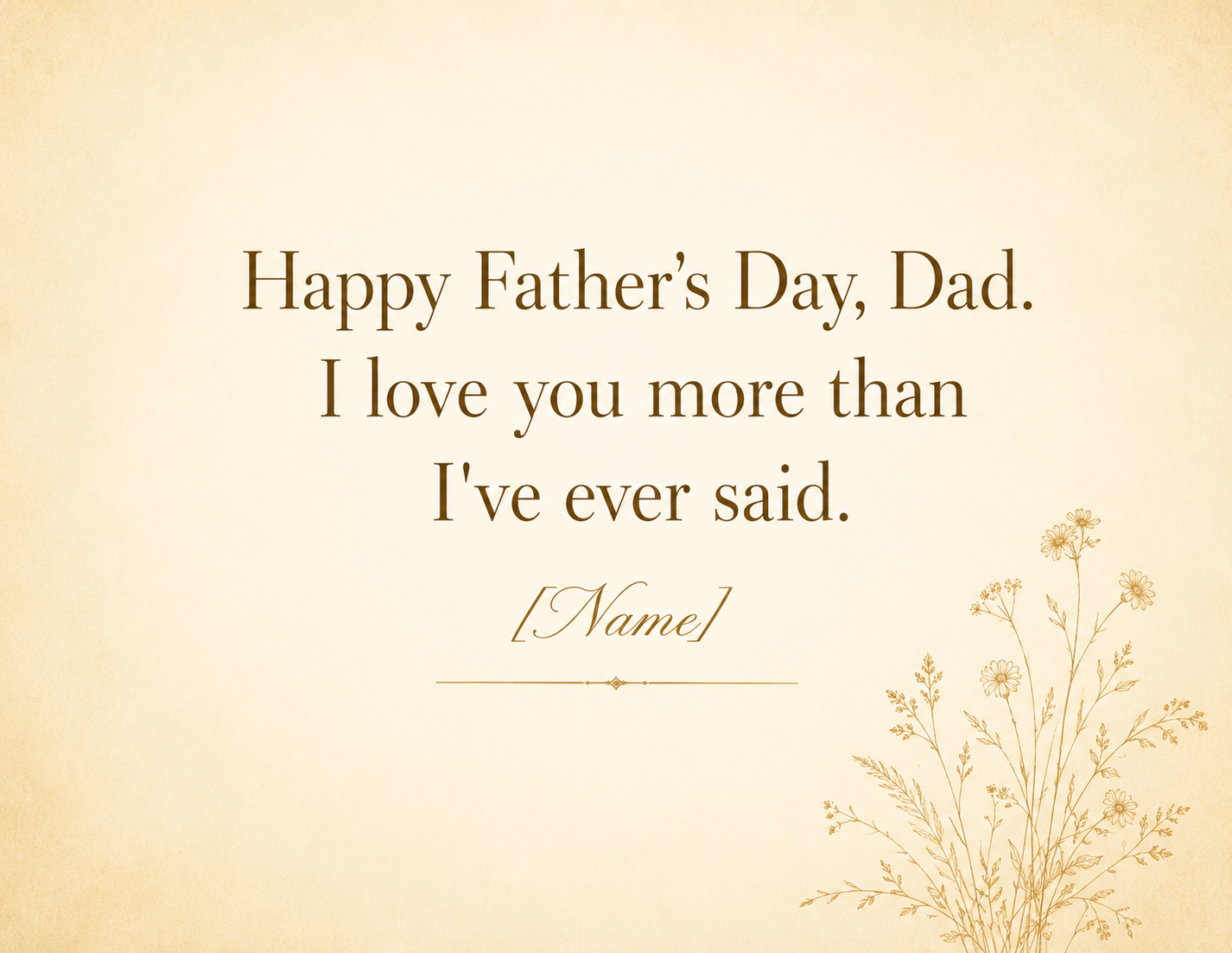 Letters For Dad