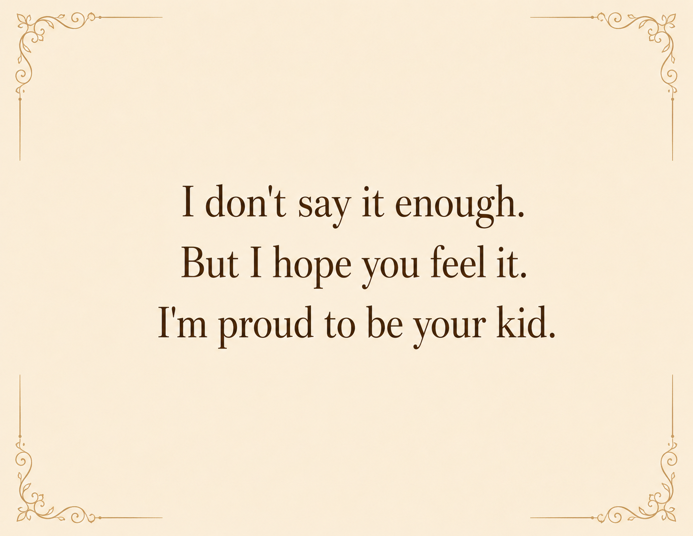 Letters For Dad