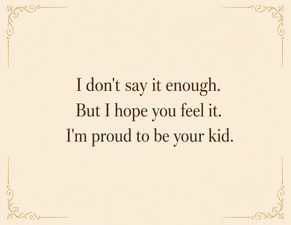 Letters For Dad