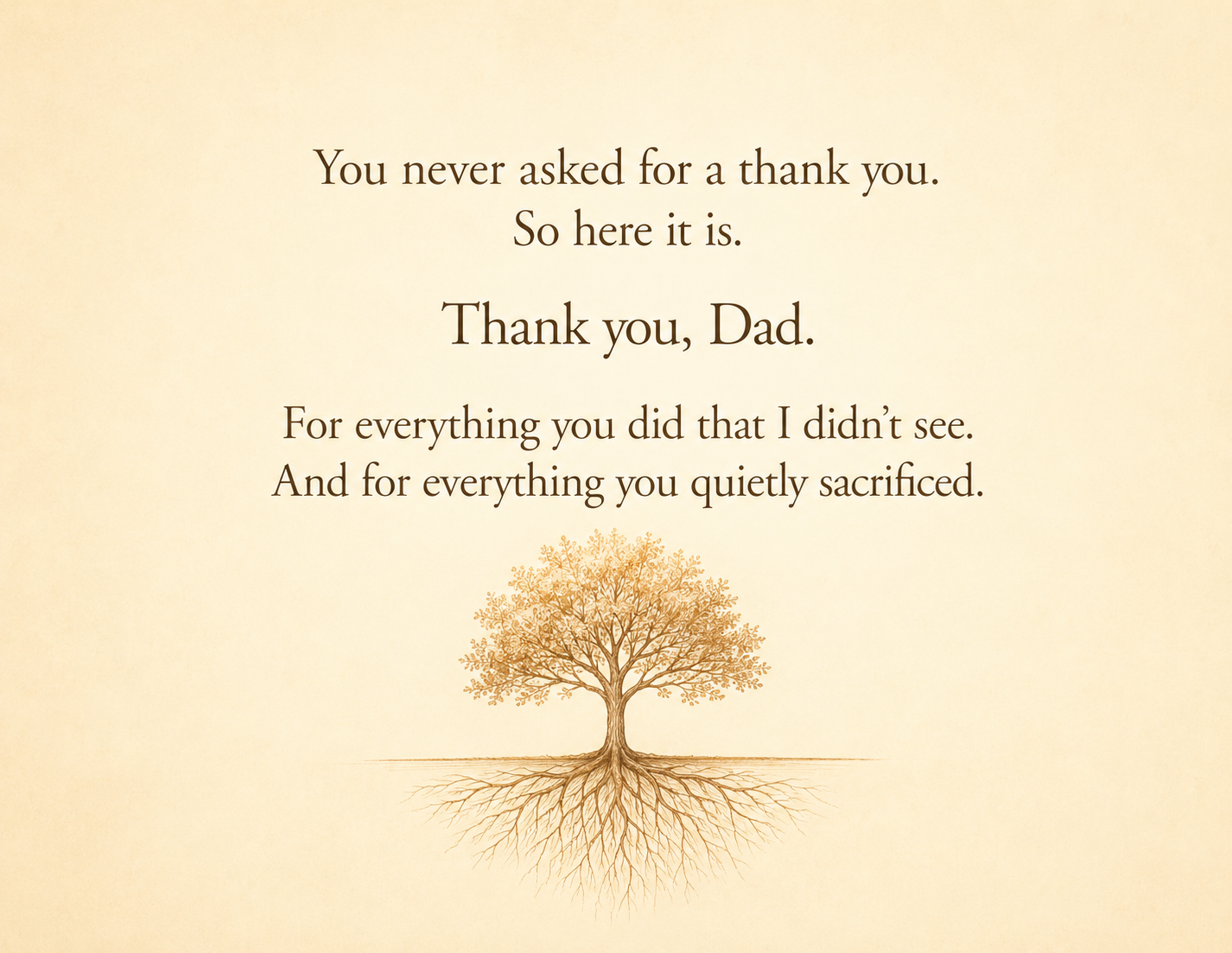 Letters For Dad